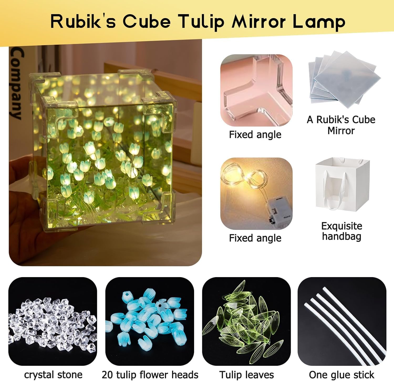 BloomGlow™ (DIY) Decorative Tulip Lamp