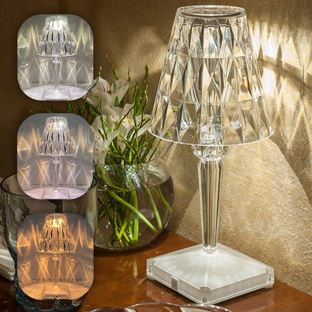 Atmosphere LED crystal Lamp