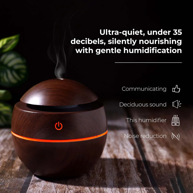Ultrasonic Aroma Humidifier with RGB Lights
