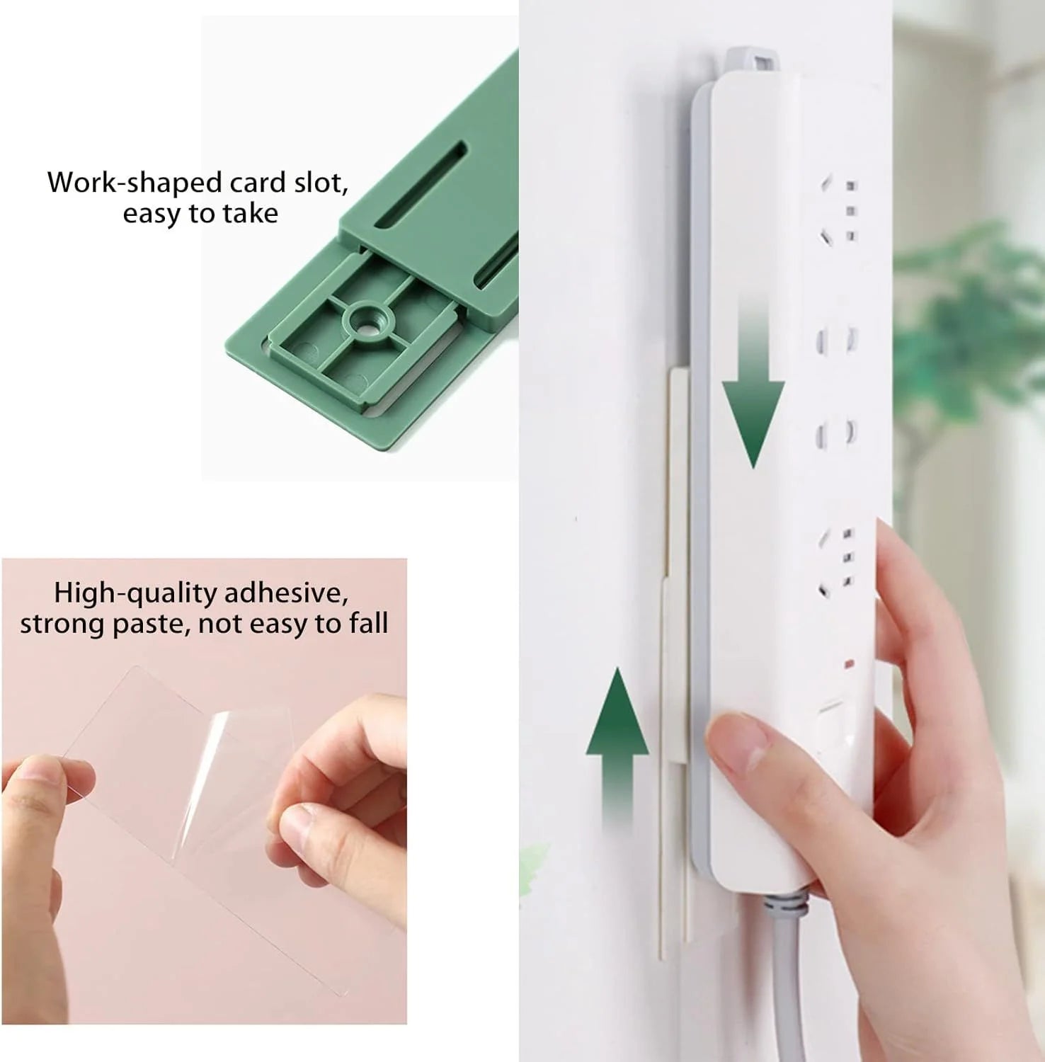 Holdify™ Adhesive Socket Holder (Pack of 2)