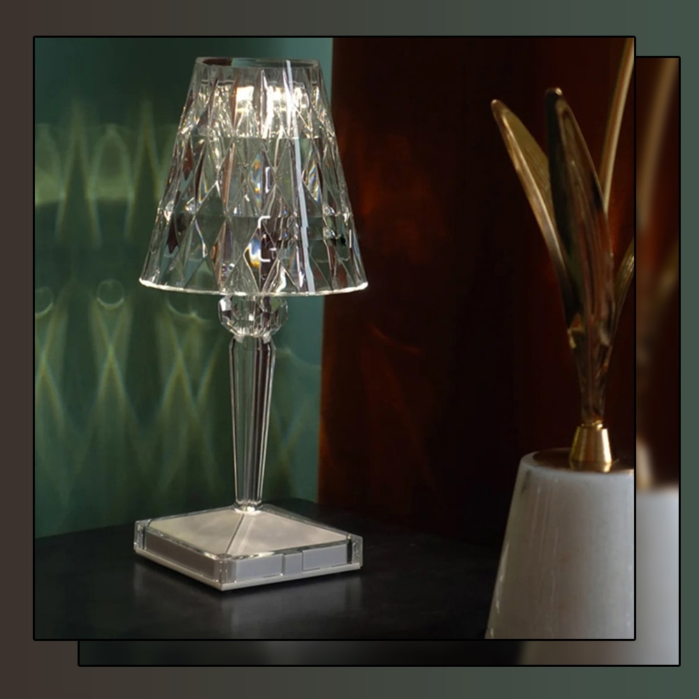 Atmosphere LED crystal Lamp