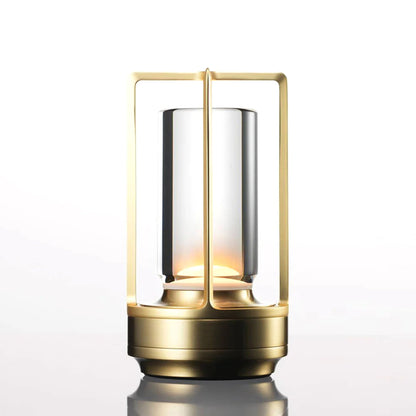 Luminique Crystal Portable Lamp