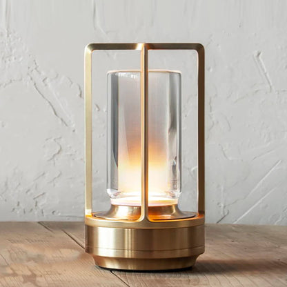 Luminique Crystal Portable Lamp