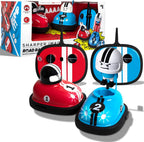 Set of 2 RC Bumper Cars with Ejectable Robots