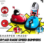 Set of 2 RC Bumper Cars with Ejectable Robots