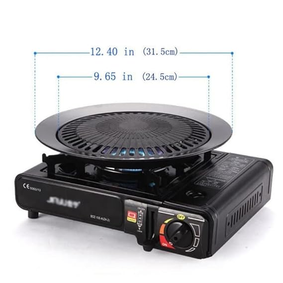 Smokeless Non-Stick Barbeque Grill for Oil Free Cooking