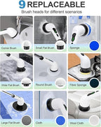 Spinova™ 9 in 1 Heavy Duty Scrubber