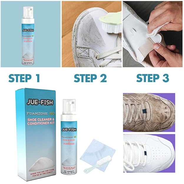 KicksClean™ Shoe Cleaner & Conditioner Kit