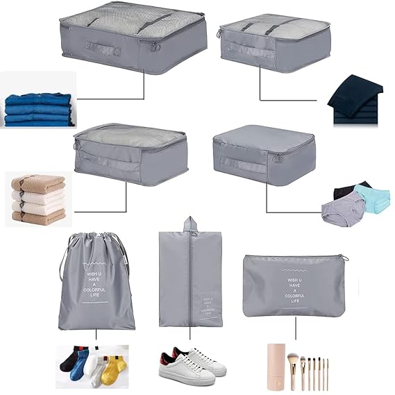 EasyPack™ Travel Cubes (Pack of 7)