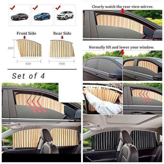 Magnetic Car Window Sunshades™