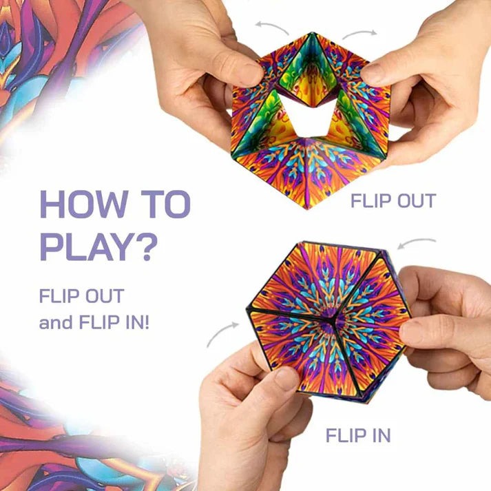 Shashibo Shape-Shifting Puzzle Cube