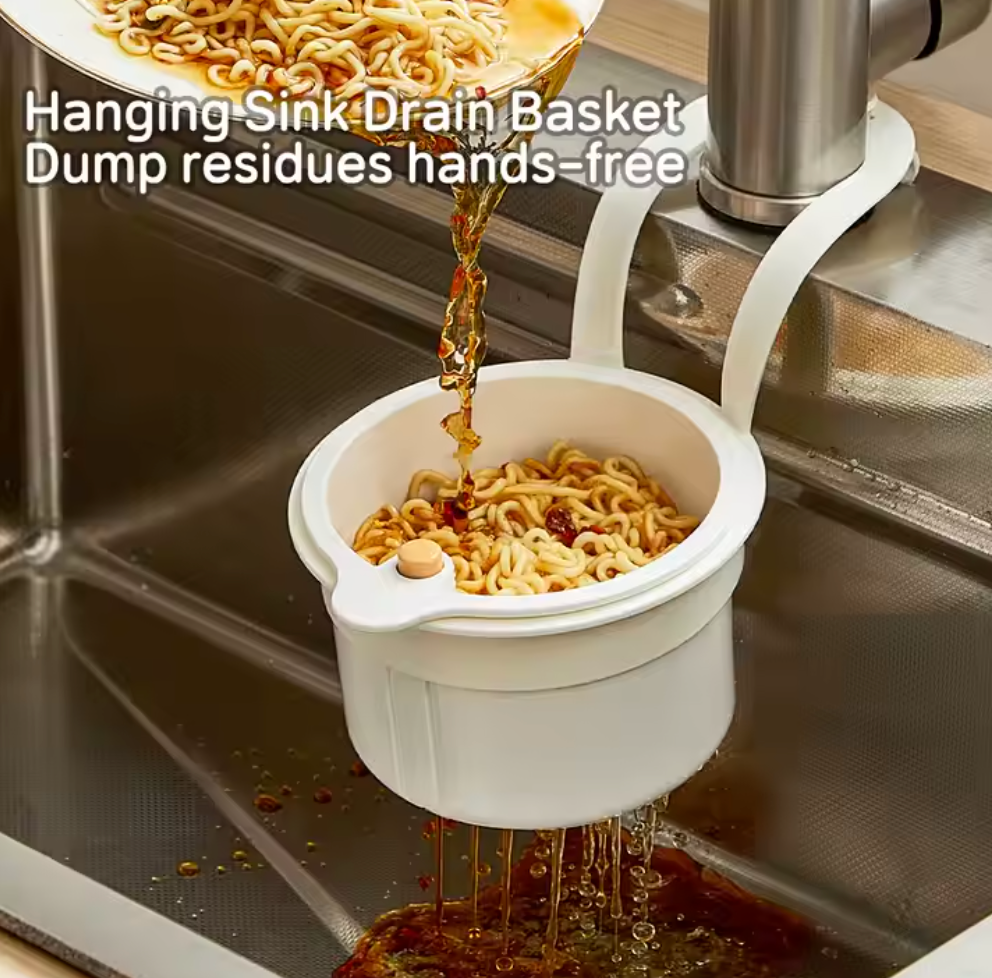 SnapNDrain™ Kitchen Strainer