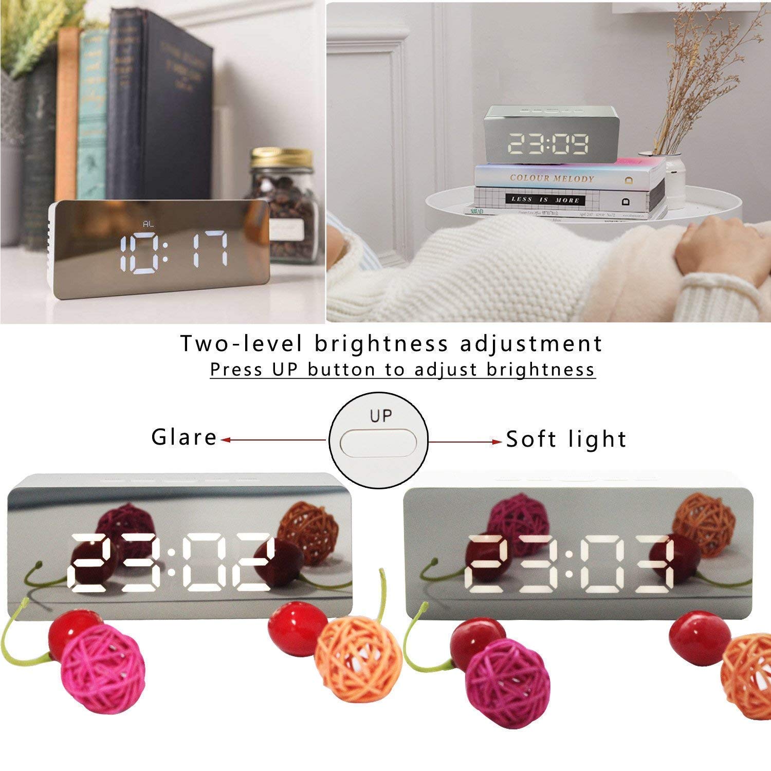Glint Digital Clock