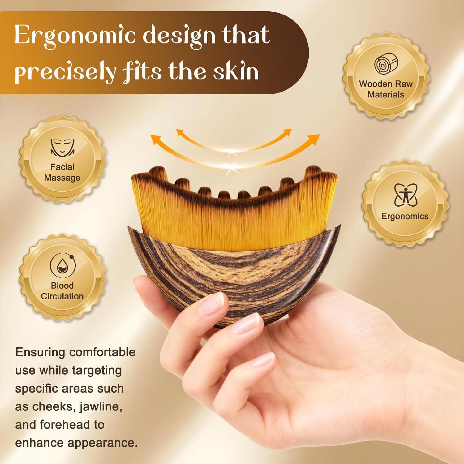 AuraGlow™ Gua Sha Brush