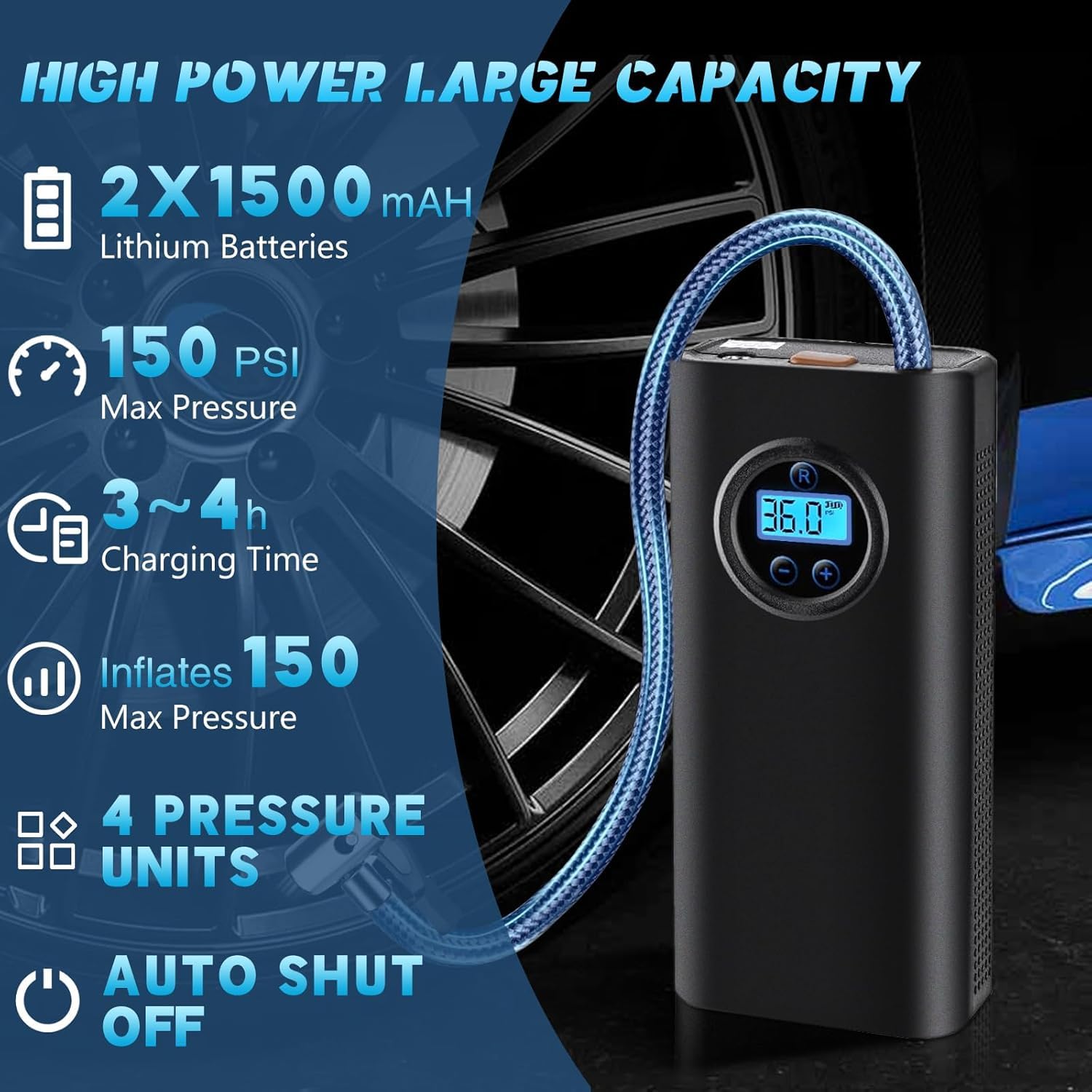 AirRush™ Portable Pump