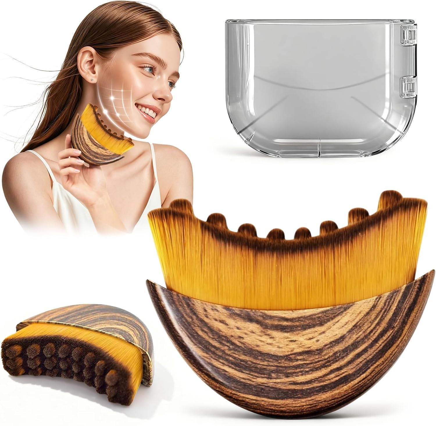 AuraGlow™ Gua Sha Brush