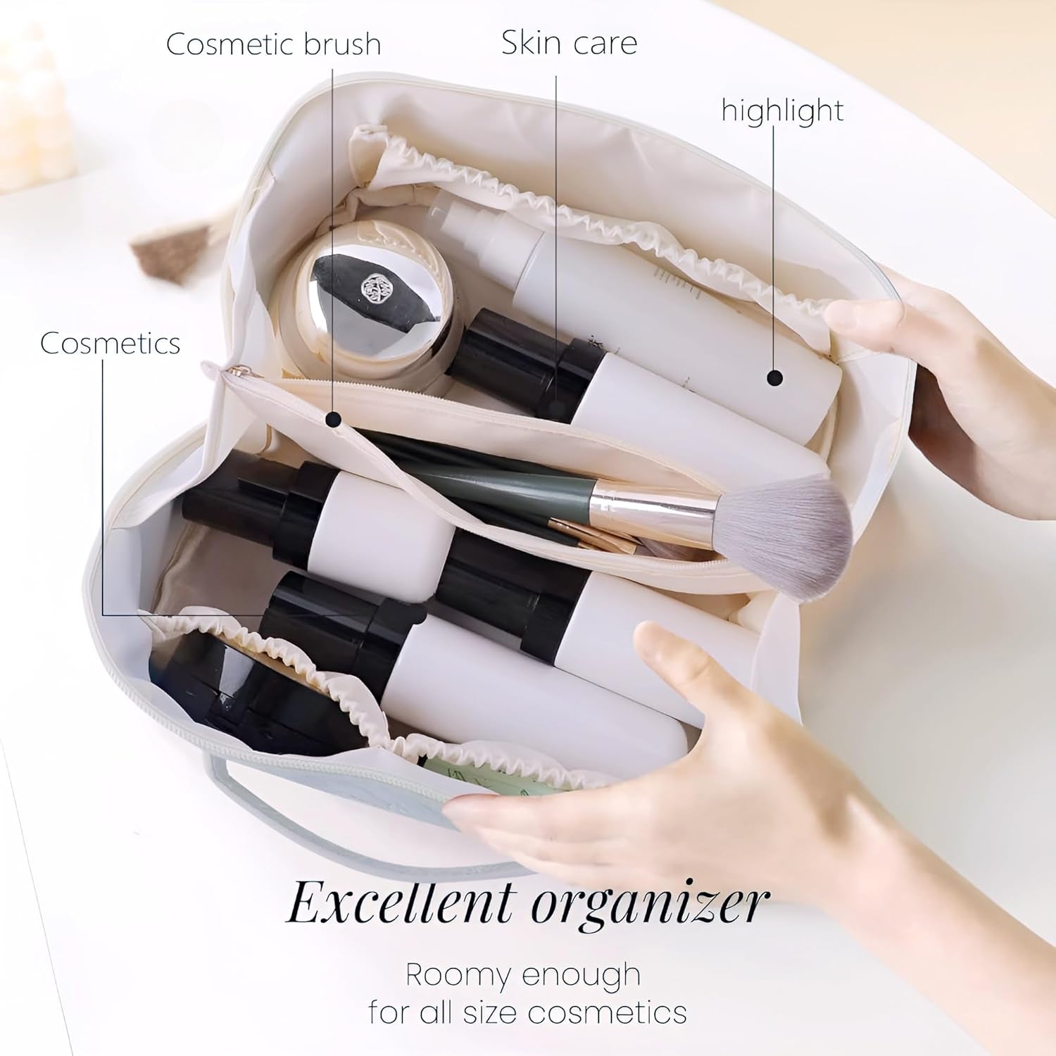 GlamGo Cosmetics Organizer