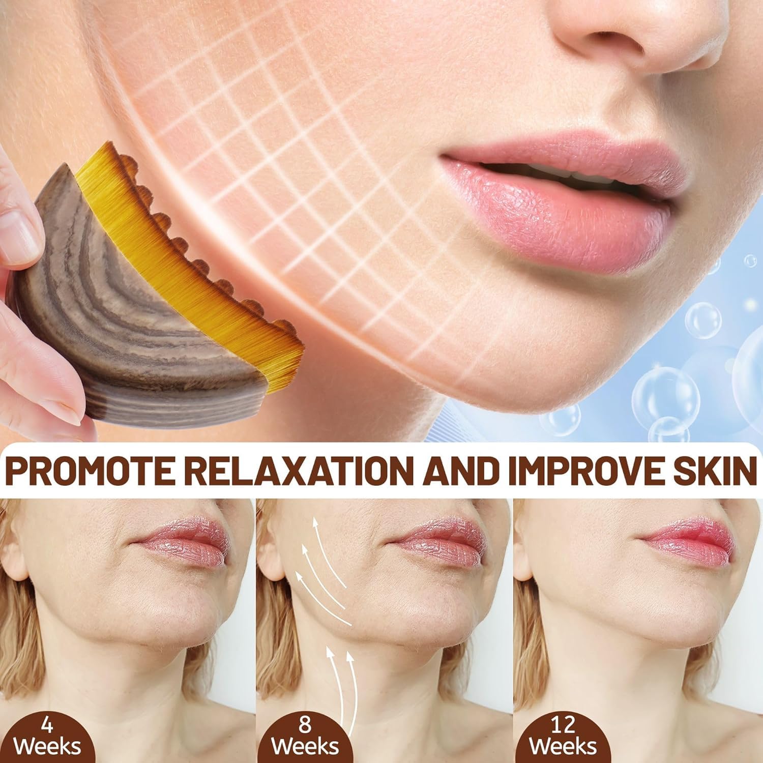 AuraGlow™ Gua Sha Brush