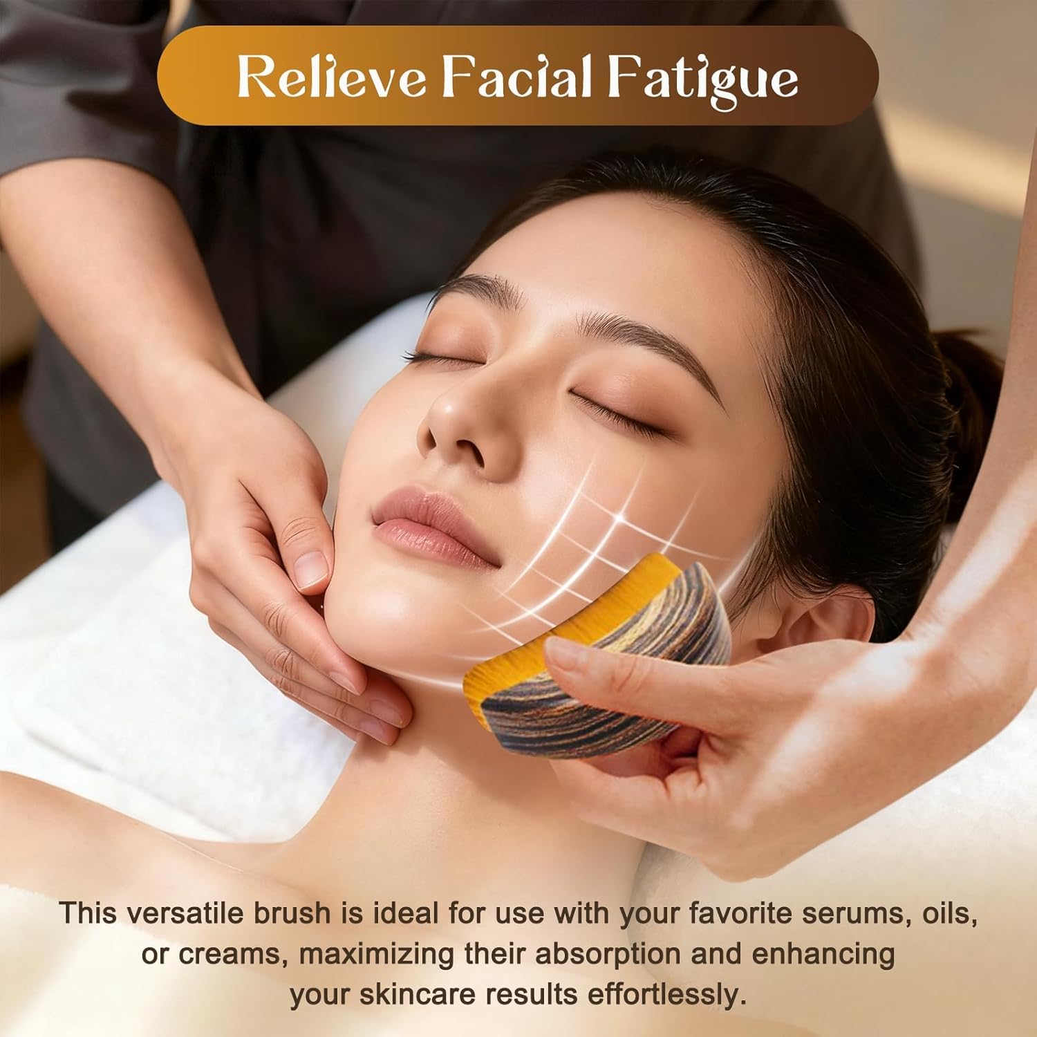 AuraGlow™ Gua Sha Brush
