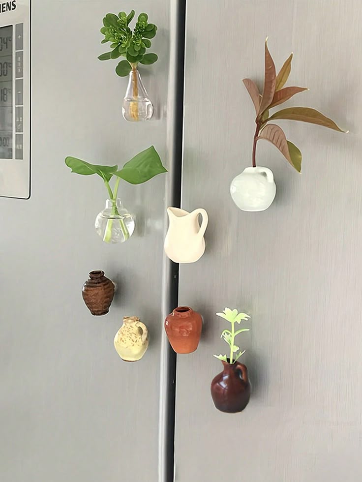 Fridge Magnet Pots