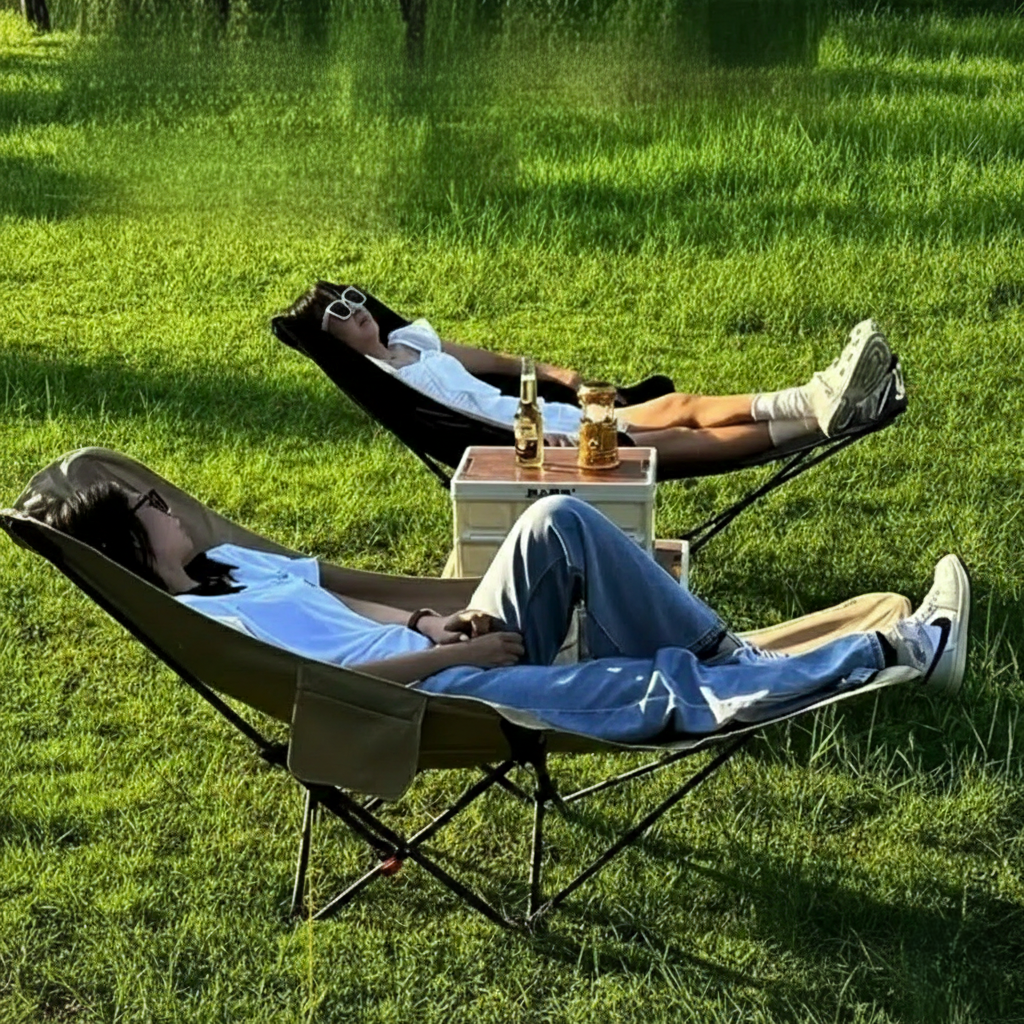 Portable Heavy-Duty Chair | For Beach, Camping, Fishing, Garden, Picnic & Travelling