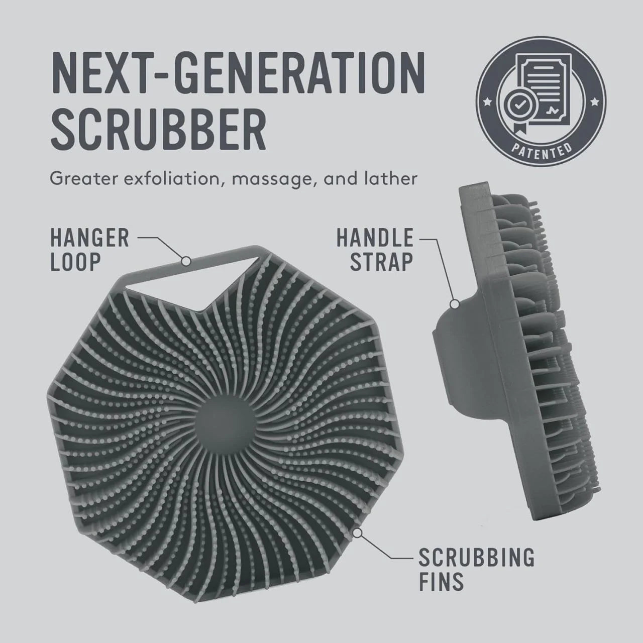 SwirlyScrub Body Scrubber