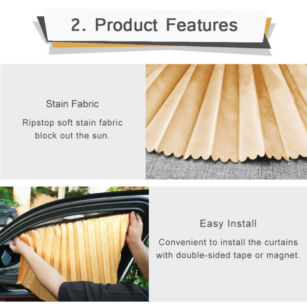 Magnetic Car Window Sunshades™