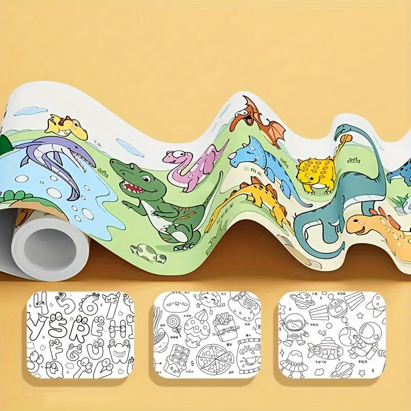 LittleDreamer Coloring Art Roll