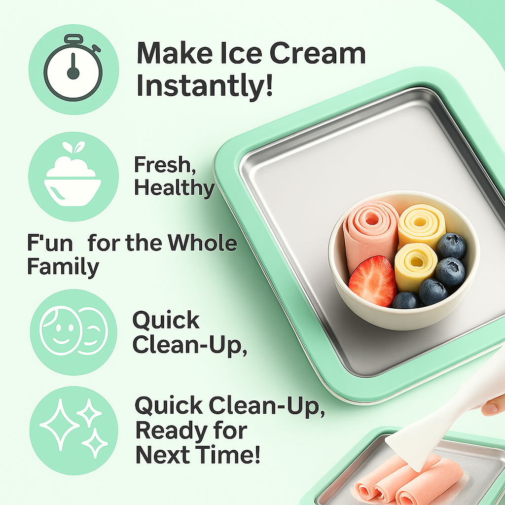 FrostPan™ Instant DIY Ice Cream Maker