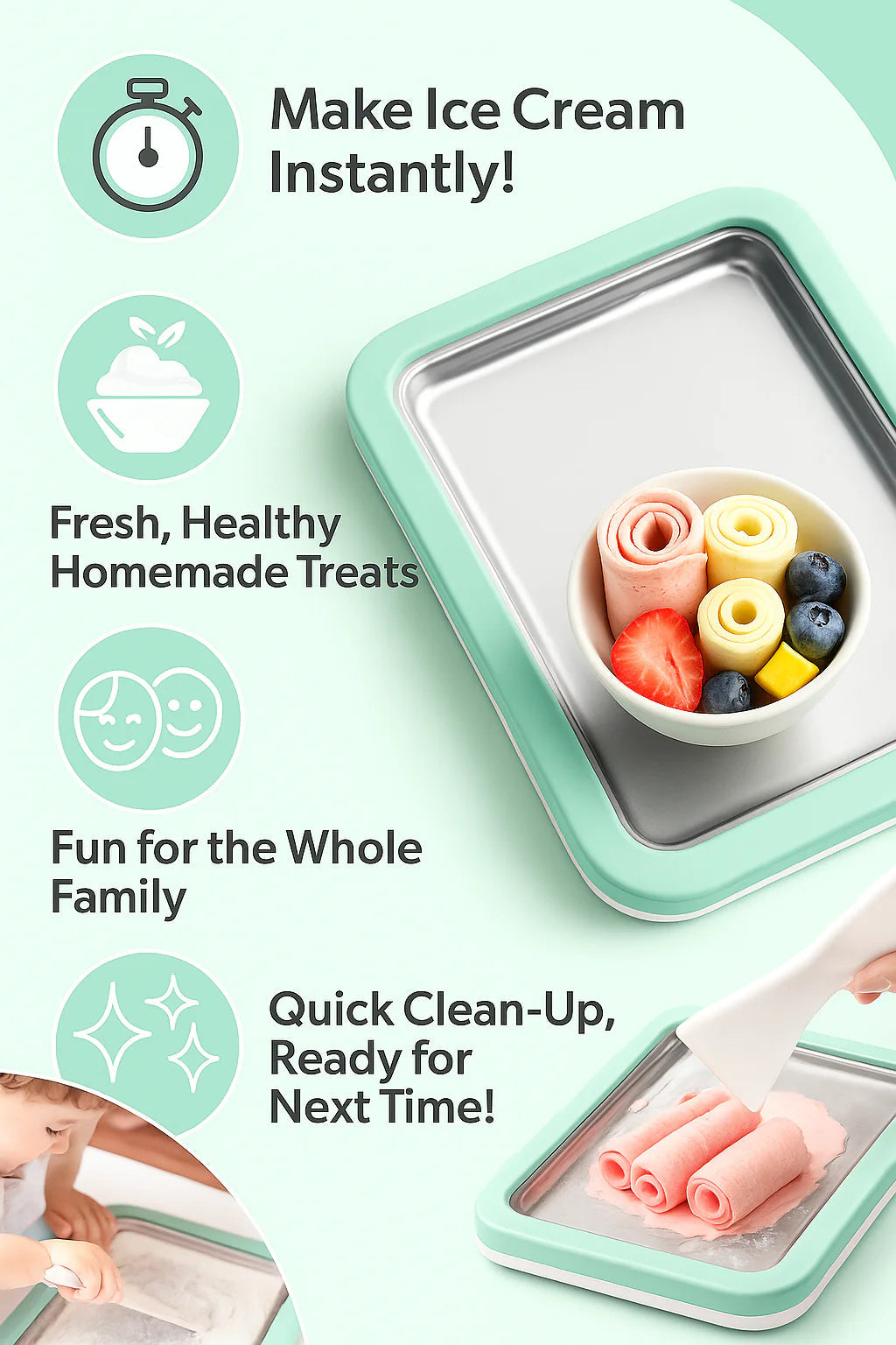 FrostPan™ Instant DIY Ice Cream Maker