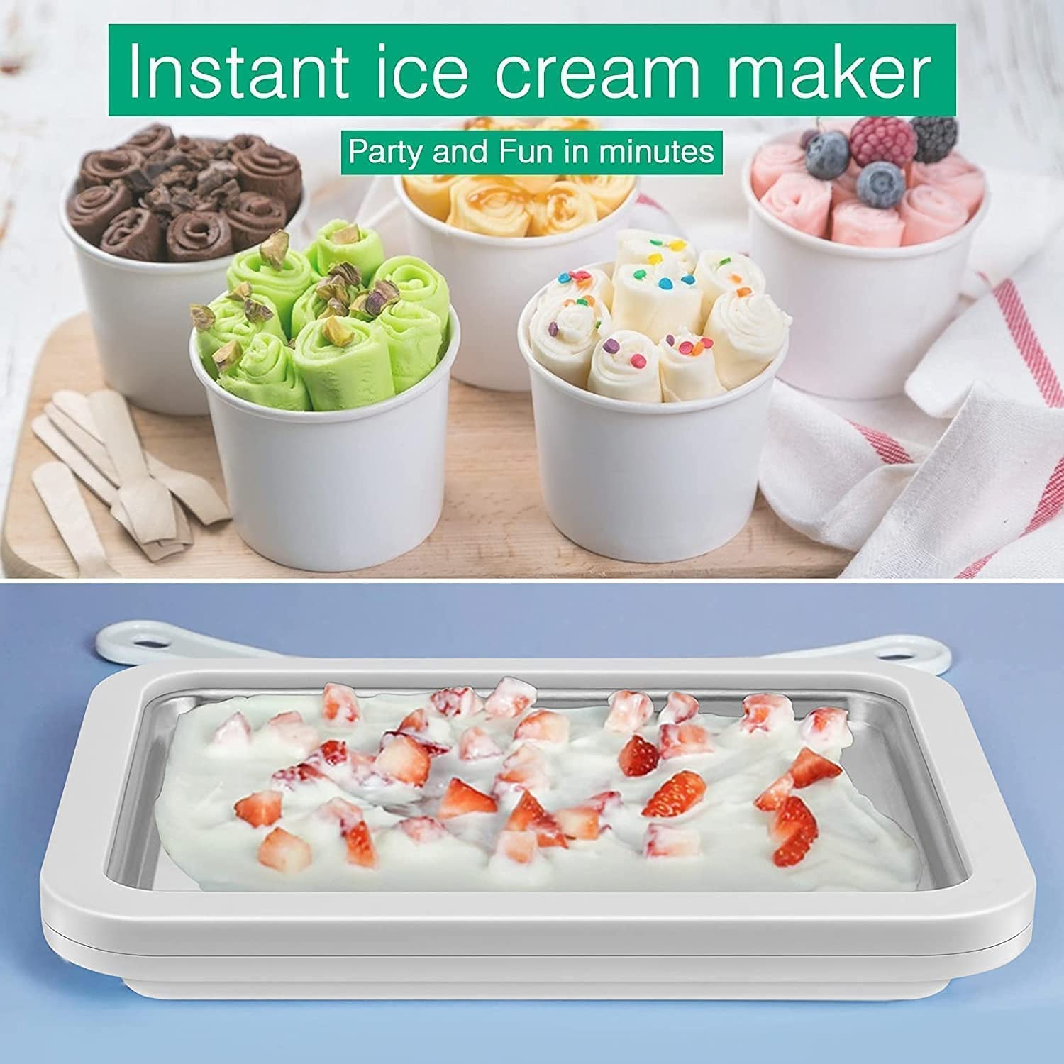 FrostPan™ Instant DIY Ice Cream Maker