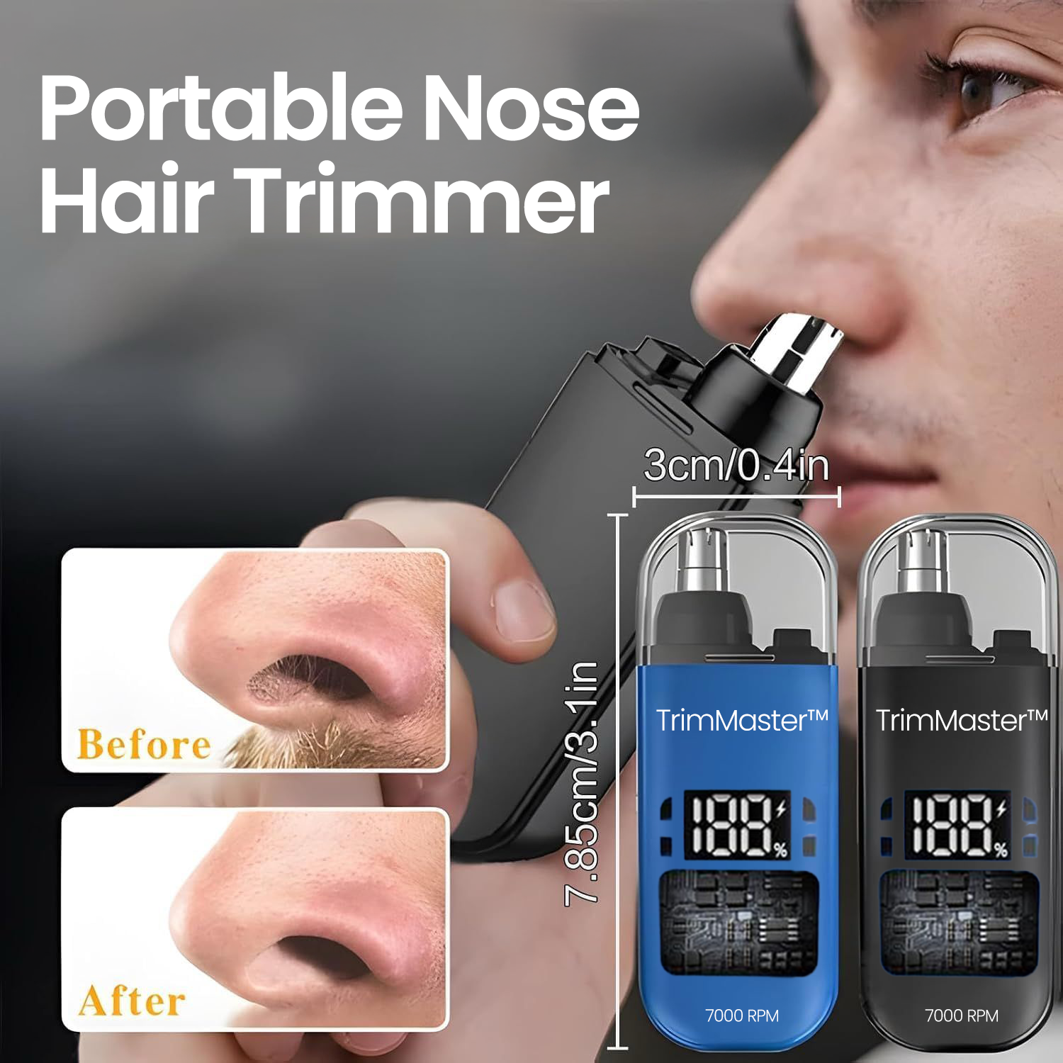EasyTrim™ Ear & Nose Hair Trimmer