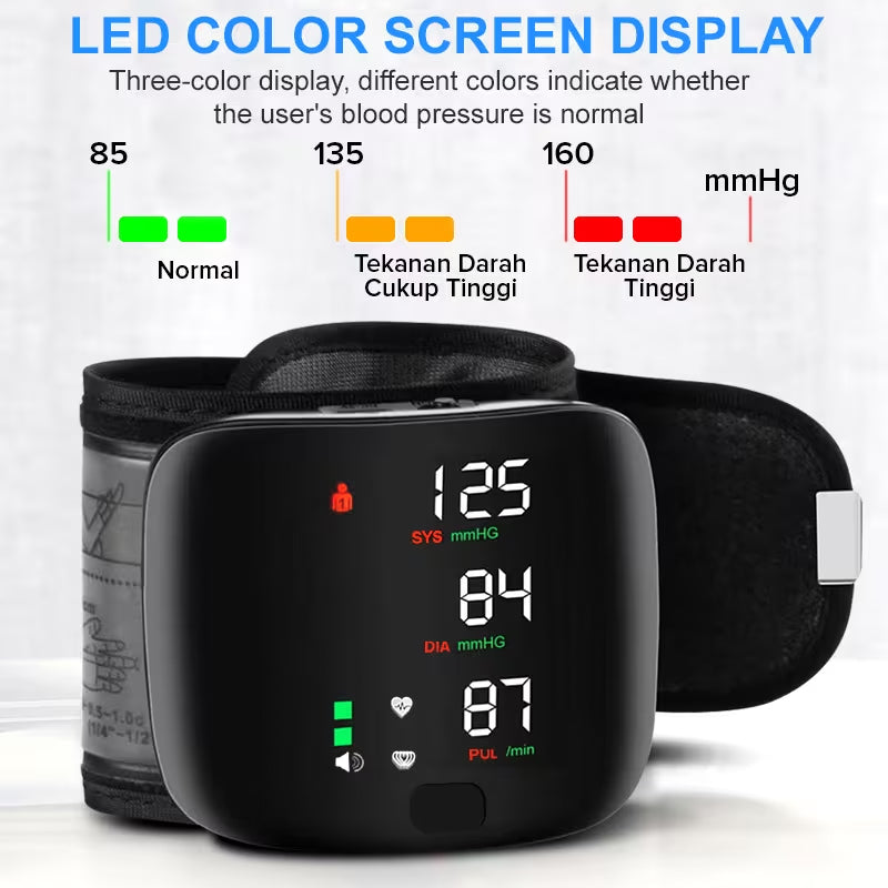 Wrist Blood Pressure Monitor
