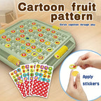Educational Fruit-Flipping Memory Board Game