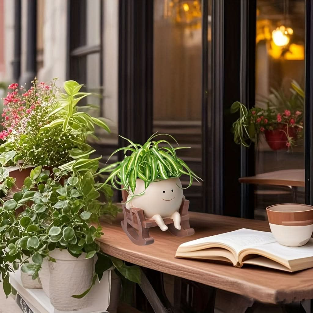 Rocking Plant Pot