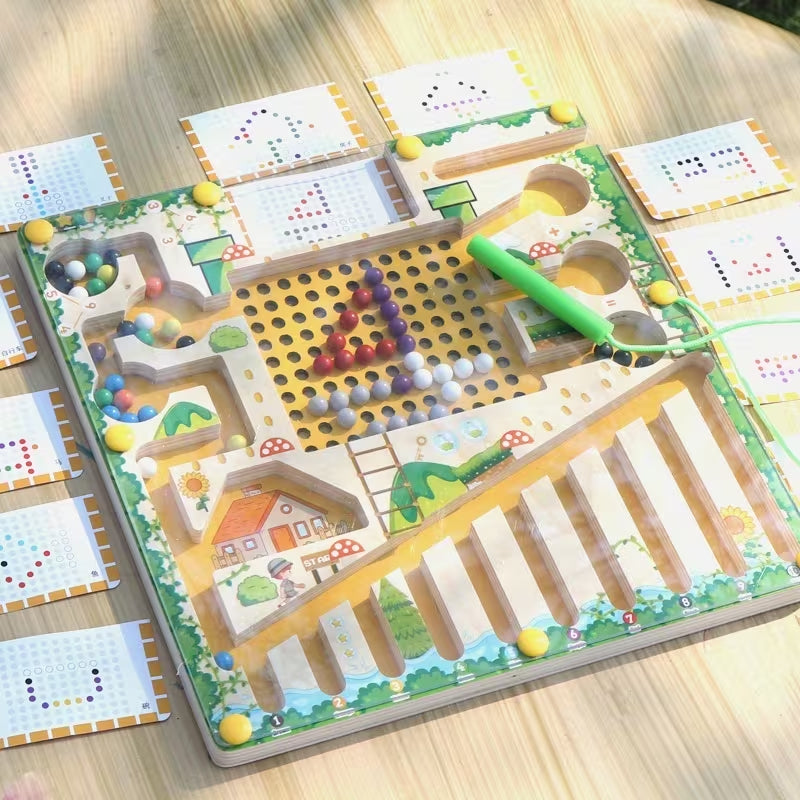 Fun Magnetic Maze Toy | For Hand Eye Co-ordication and Brain Development