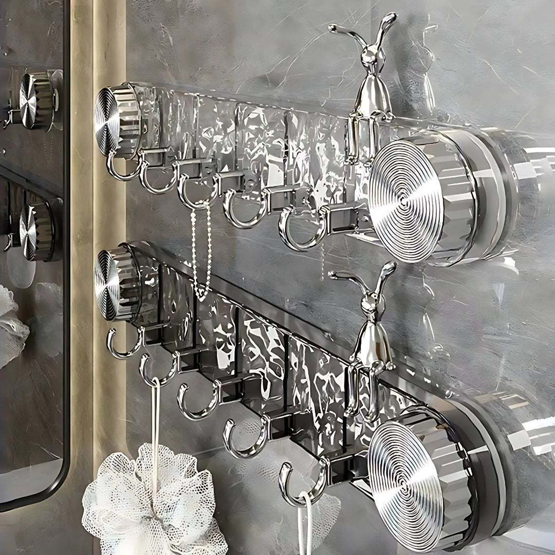 Heavy-Duty Wall-Mounted Suction Hooks