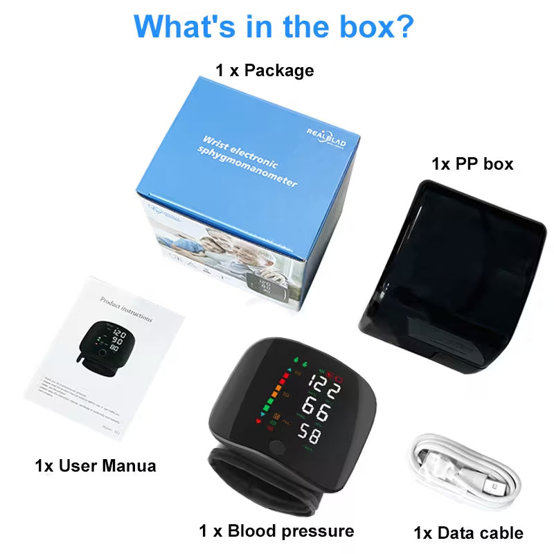 Wrist Blood Pressure Monitor