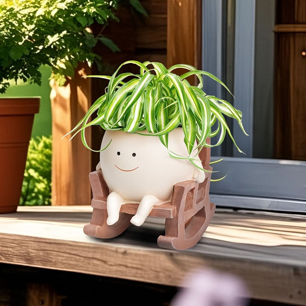 Rocking Plant Pot