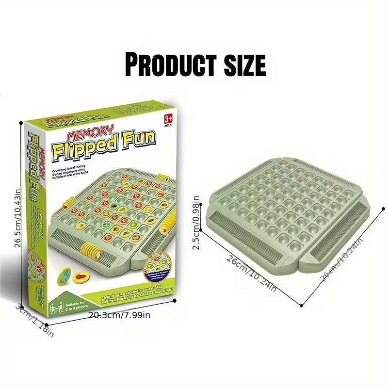 Educational Fruit-Flipping Memory Board Game