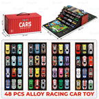 Pullback car set toy 48 pcs