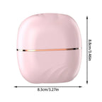 Mini Cordless Hair Straightener Brush