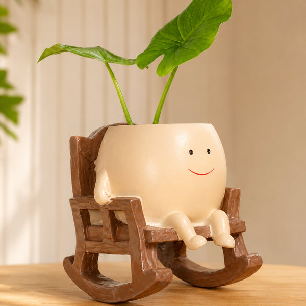 Rocking Plant Pot