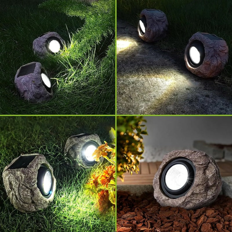 SolarRock™ LED Garden Light