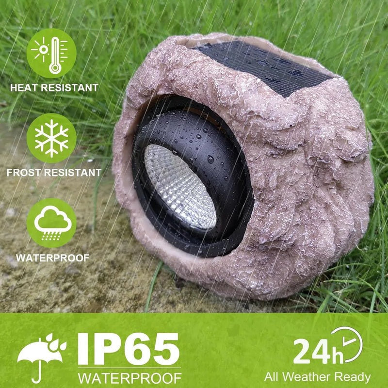 SolarRock™ LED Garden Light
