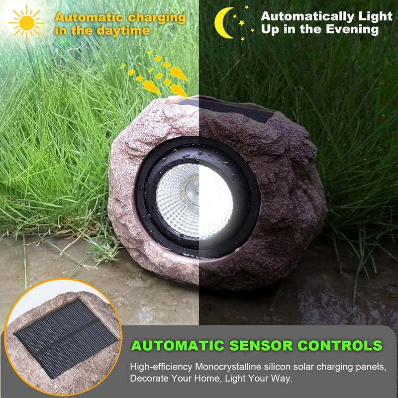SolarRock™ LED Garden Light