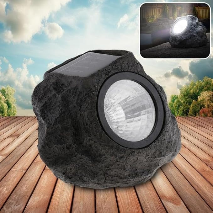 SolarRock™ LED Garden Light