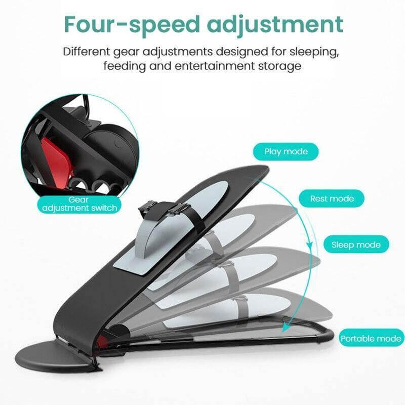 Portable Baby Bouncer Seat for Infants, 0-18 Months