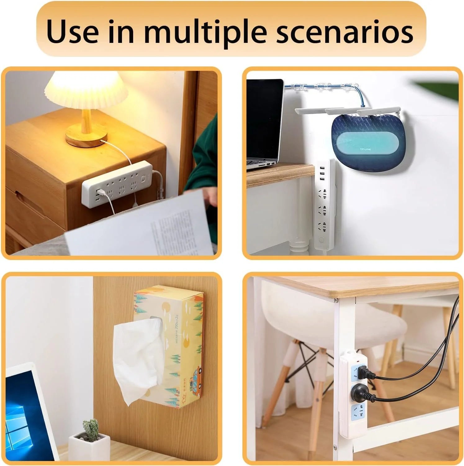 Holdify™ Adhesive Socket Holder (Pack of 2)