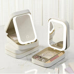 Gleamora™ Makeup Vanity With LED Mirror